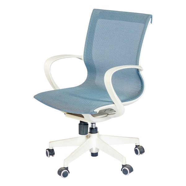 OFFICE CHAIR 301-1-WHITE-FRAME