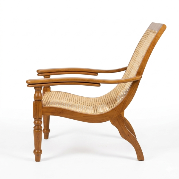 V/CHAIR PLANTER- C.TEAK/NATU C