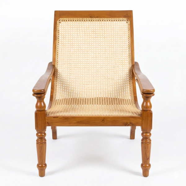 V/CHAIR PLANTER- C.TEAK/NATU C