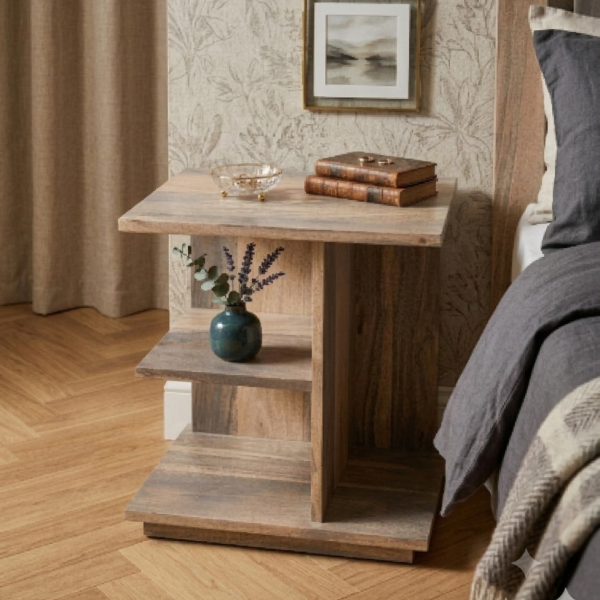 Bed Room Furniture CHAPLIN Bed Side Cupboard wooden Furniture Sri Lanka