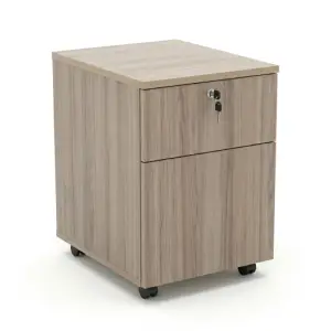 MOBILE PEDESTAL LILY 2DRW 480X490X630 MELAMINE