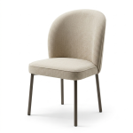 Dining room Furniture DINING CHAIR ORION (NEW) WITH METAL BASE - Wooden Furniture Sri Lanka
