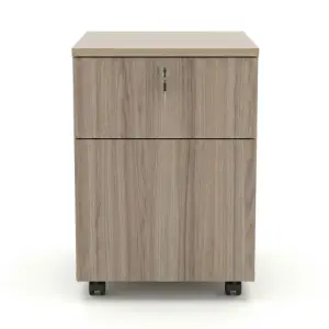 MOBILE PEDESTAL LILY 2DRW 480X490X630 MELAMINE