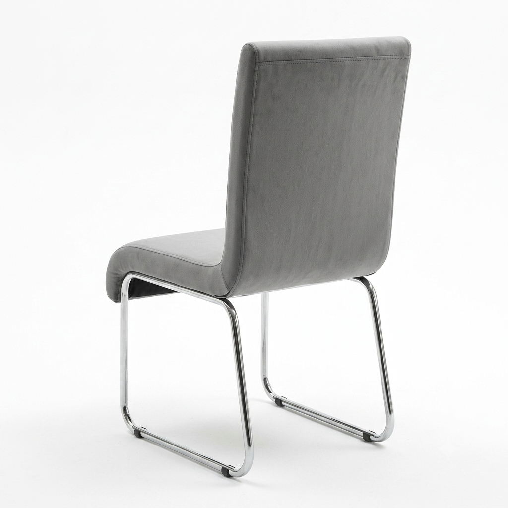 CHAIR STAINLESS STEEL(UPHOLSTERY)